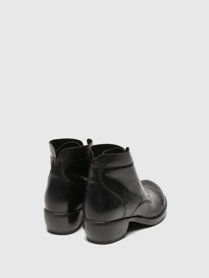 Laceup Ankle Boots MESU780FLY BLACK Women Fly London Ankle Boots