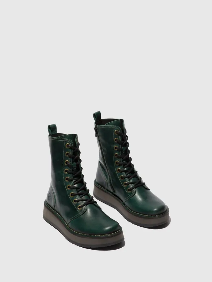 Laceup Boots RAMI043FLY PETROL Women Fly London Boots