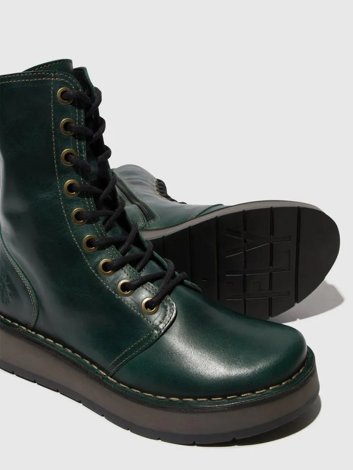 Laceup Boots RAMI043FLY PETROL Women Fly London Boots