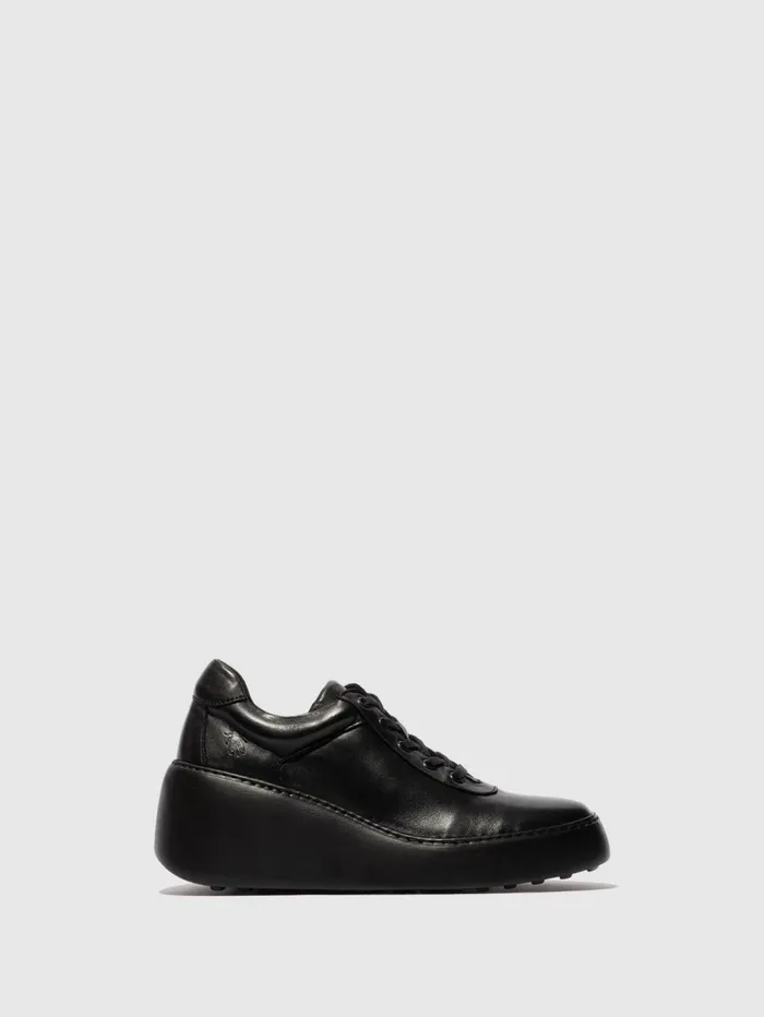 Laceup Trainers DIPO638FLY BLACK Women Fly London Trainers
