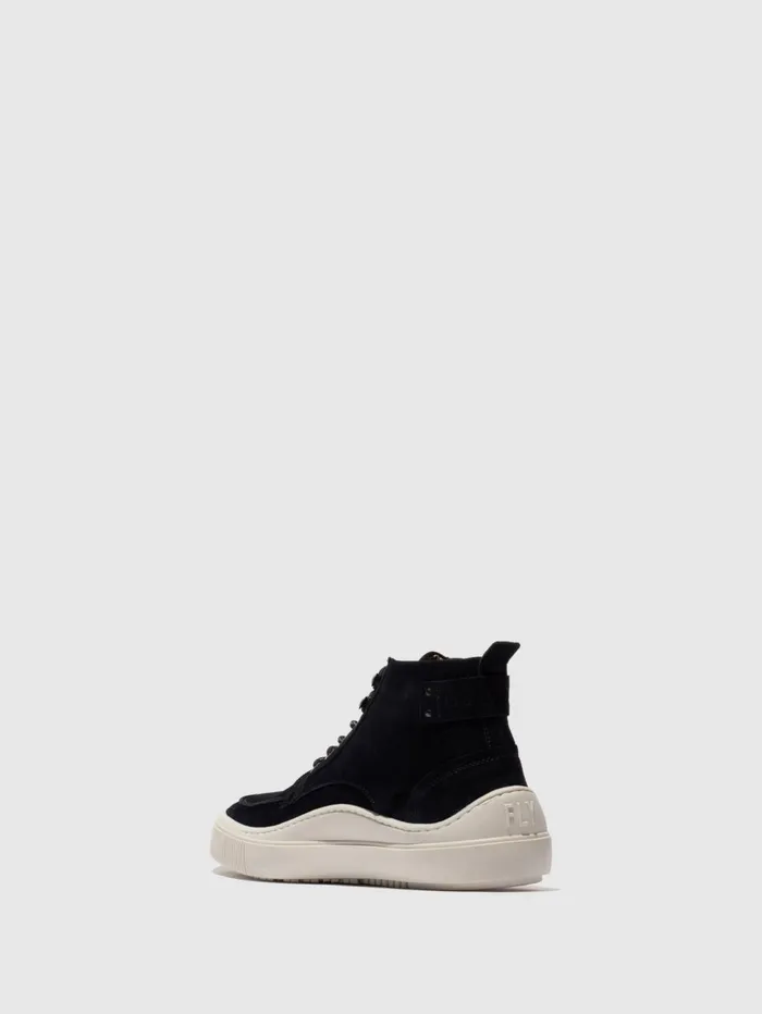 Laceup Trainers SOVI632FLY NAVY Men Fly London Trainers