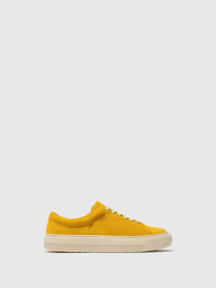 Laceup Trainers TYCH624FLY YELLOW Women Fly London Trainers