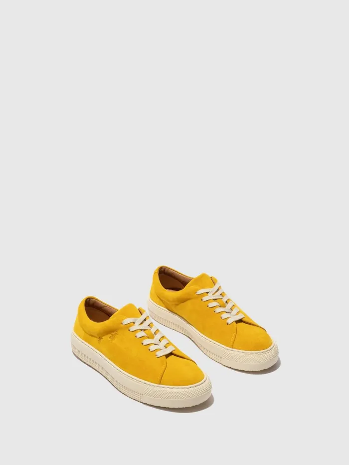 Laceup Trainers TYCH624FLY YELLOW Women Fly London Trainers