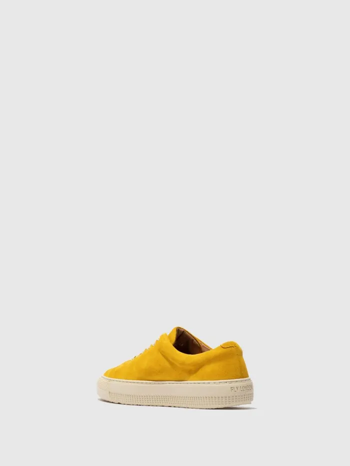 Laceup Trainers TYCH624FLY YELLOW Women Fly London Trainers