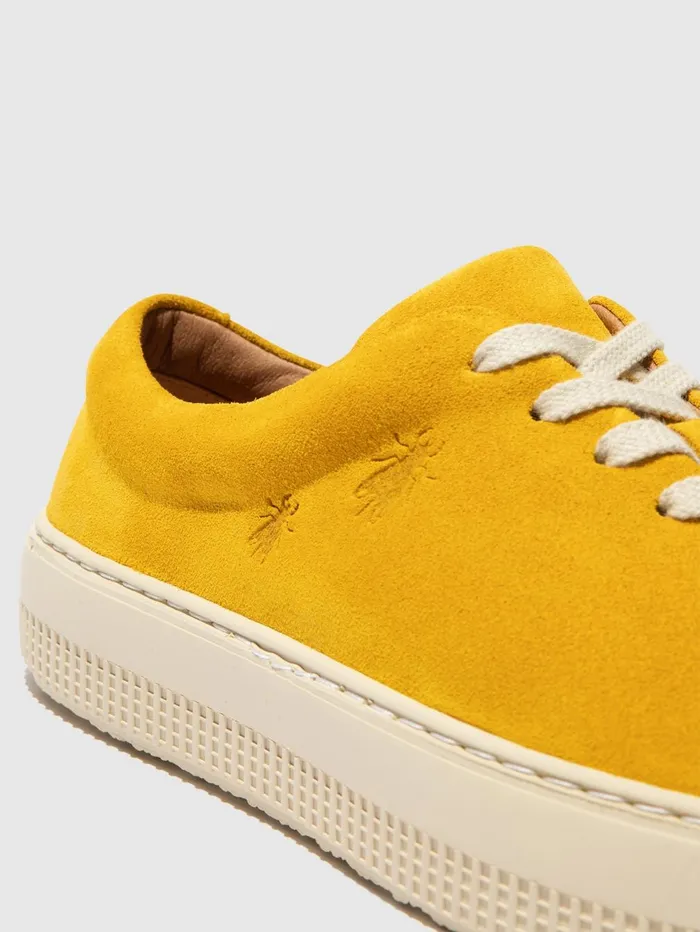 Laceup Trainers TYCH624FLY YELLOW Women Fly London Trainers