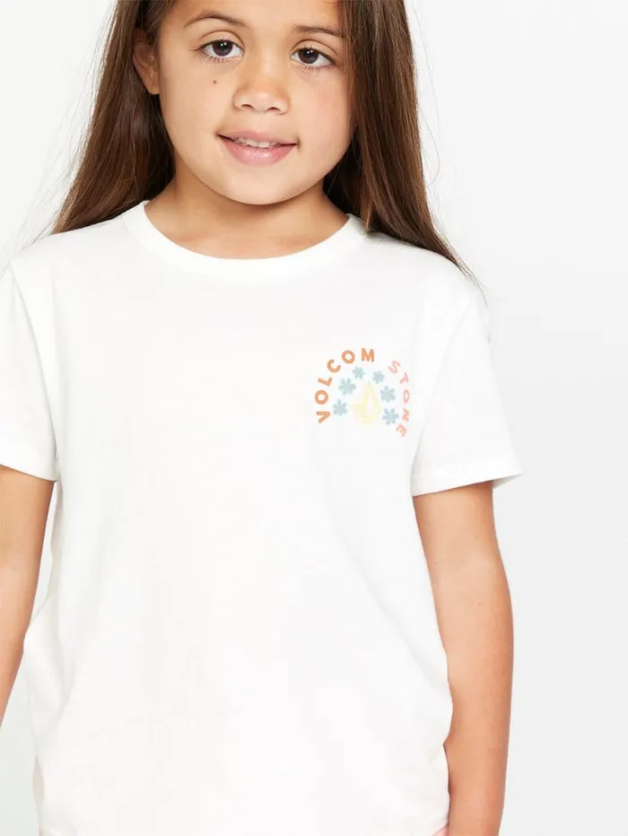 Last Party Tee 8211 Star White Kids Volcom TShirts and Tanks