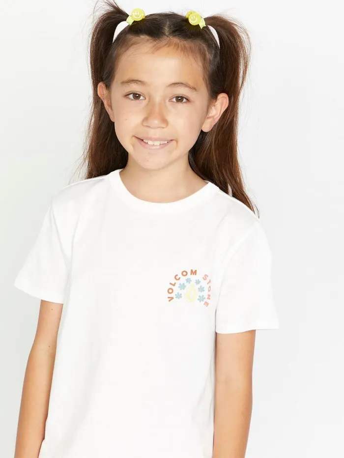 Last Party Tee 8211 Star White Kids Volcom TShirts and Tanks