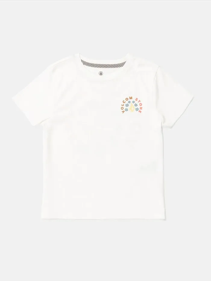 Last Party Tee 8211 Star White Kids Volcom TShirts and Tanks