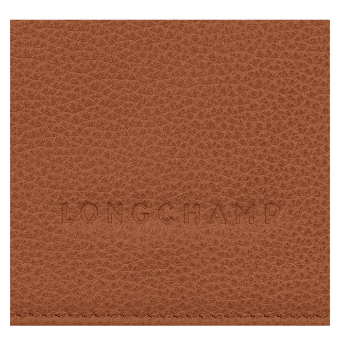 Le Foulonn Wallet CaramelCaramelCaramel MenWomen Wallets Longchamp