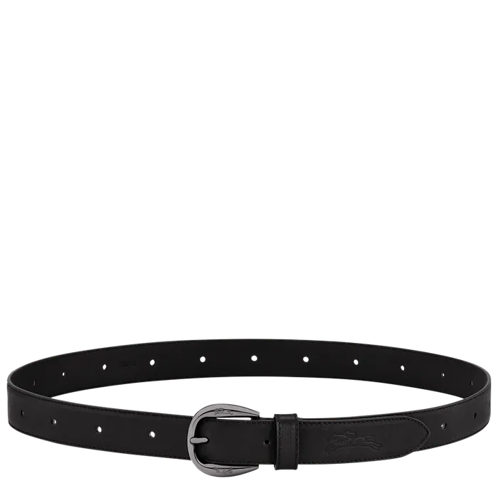 Le Pliage Xtra Ladies8217 belt Black Belts Longchamp Women