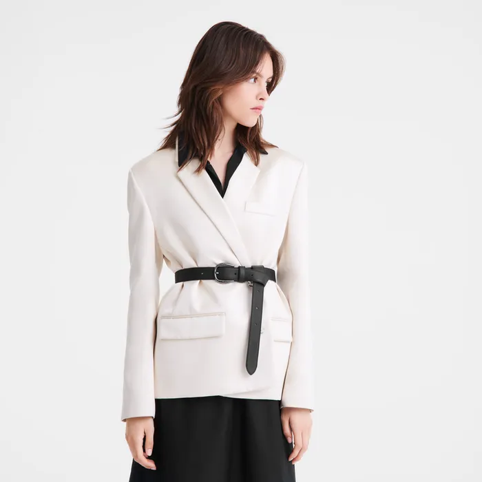 Le Pliage Xtra Ladies8217 belt Black Belts Longchamp Women