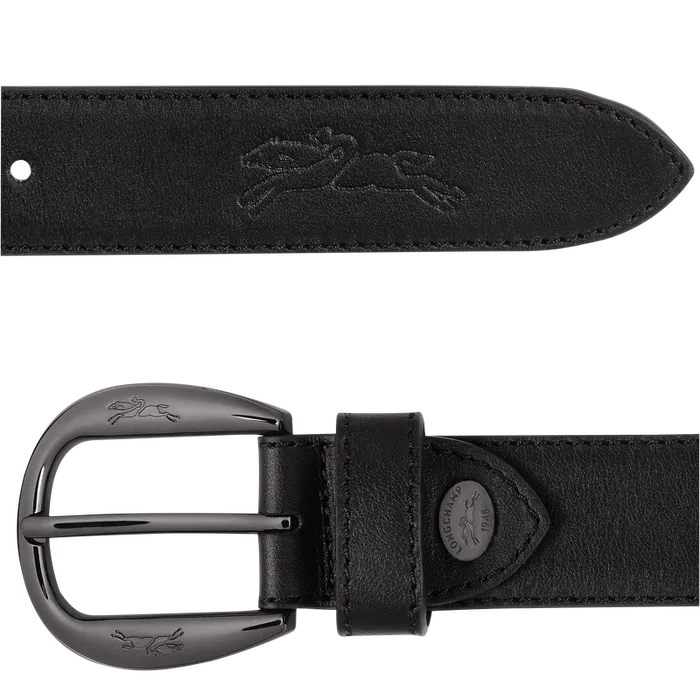 Le Pliage Xtra Ladies8217 belt Black Belts Longchamp Women