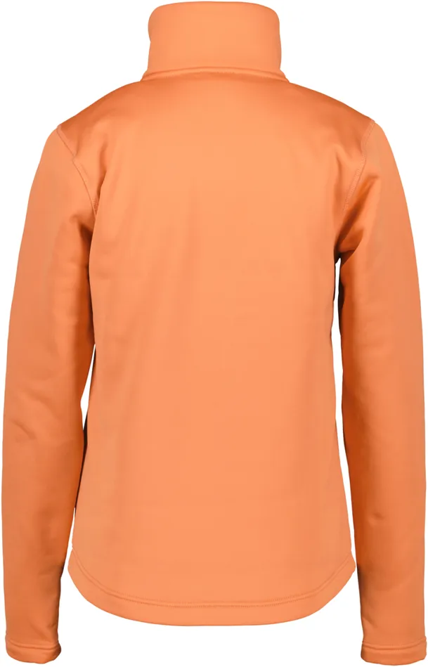 Leah Women039s Fullzip Faded Brique Women Didriksons Fleece and Midlayers