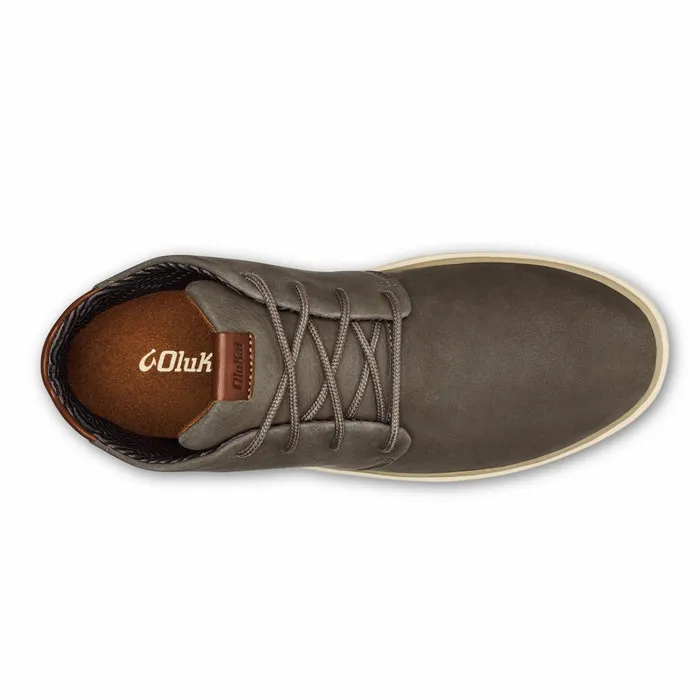 Leather Men Olukai Papaku 039Ili Waterproof Leather Boots Mustang