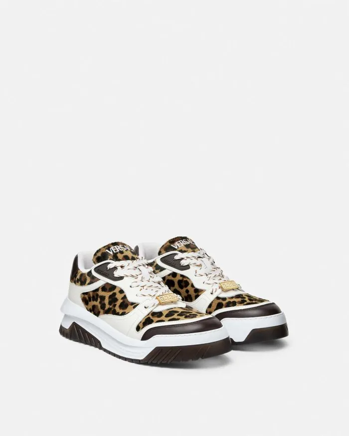 Leopard Odissea Sneakers Animalier Men Versace Odissea