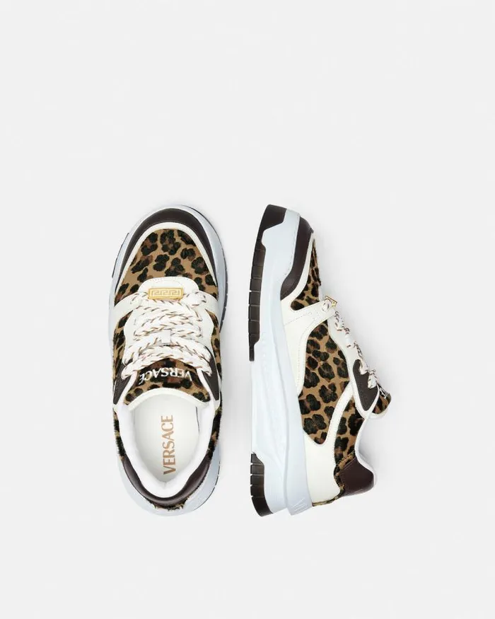 Leopard Odissea Sneakers Animalier Men Versace Odissea