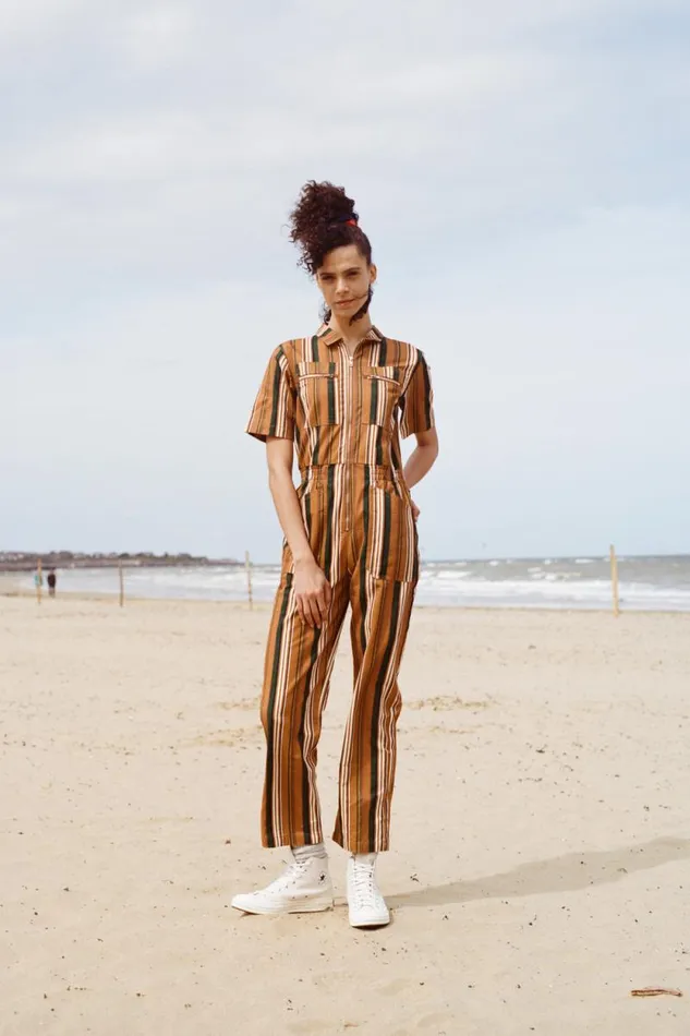 LF Markey Boilersuits Women Danny Boilersuit 90s Stripe