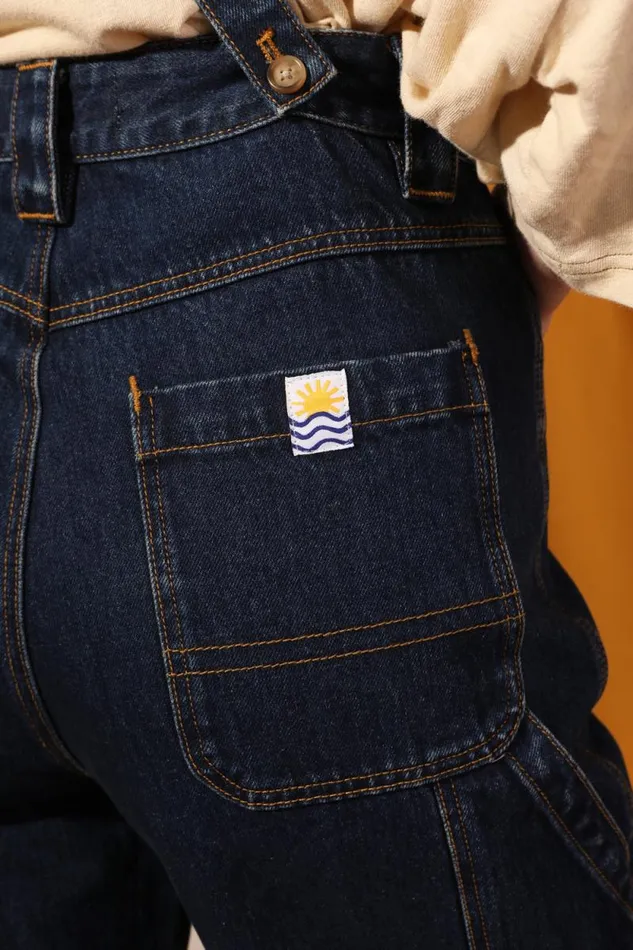 LF Markey Dungarees Women Hart Suspender Jeans