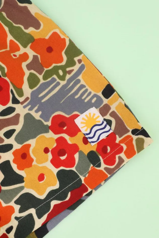 LF Markey Kids Kids Kids Basic Cotton Shorts Tuscan Floral