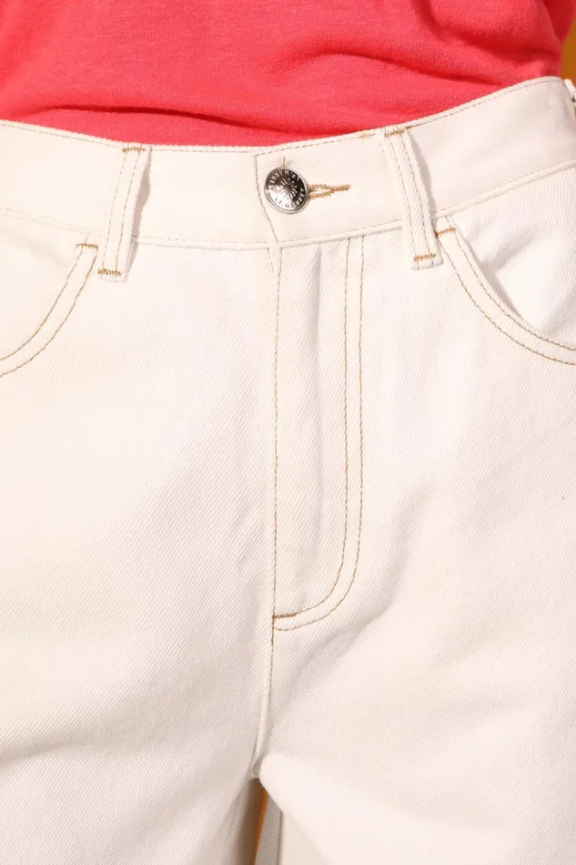 LF Markey Trousers Women Miguel Jean Ecru