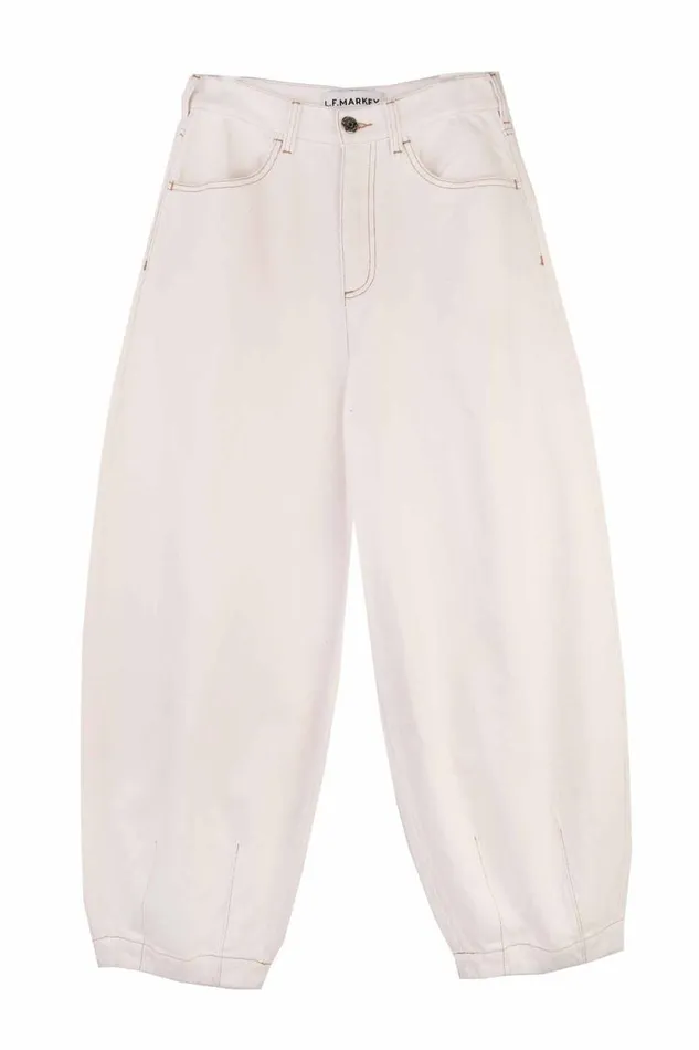 LF Markey Trousers Women Miguel Jean Ecru