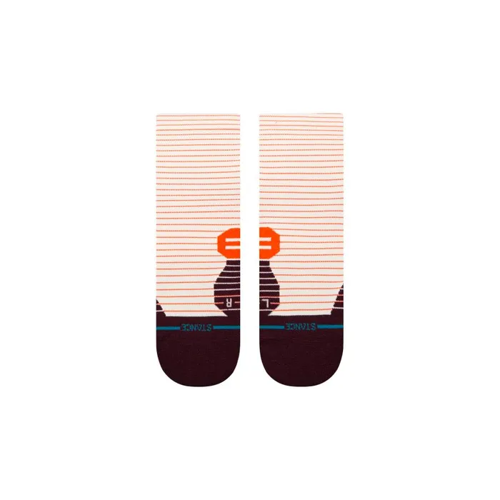 Light Performance Quarter Socks Micro 8211 Magenta MenWomen Stance Quarter