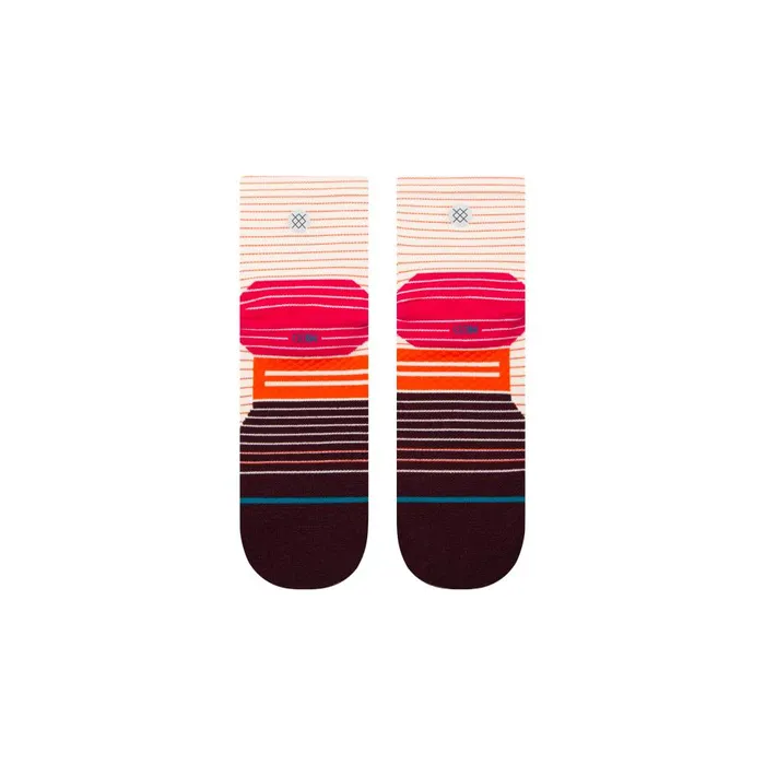 Light Performance Quarter Socks Micro 8211 Magenta MenWomen Stance Quarter
