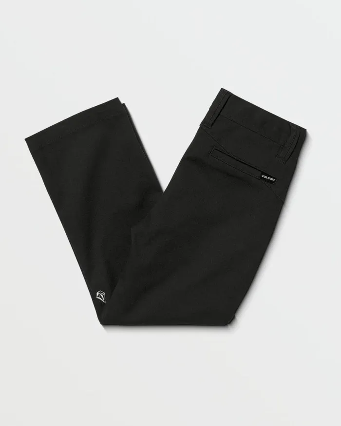 Little Boys Frickin Modern Stretch Pants 8211 Black Kids Volcom Pants