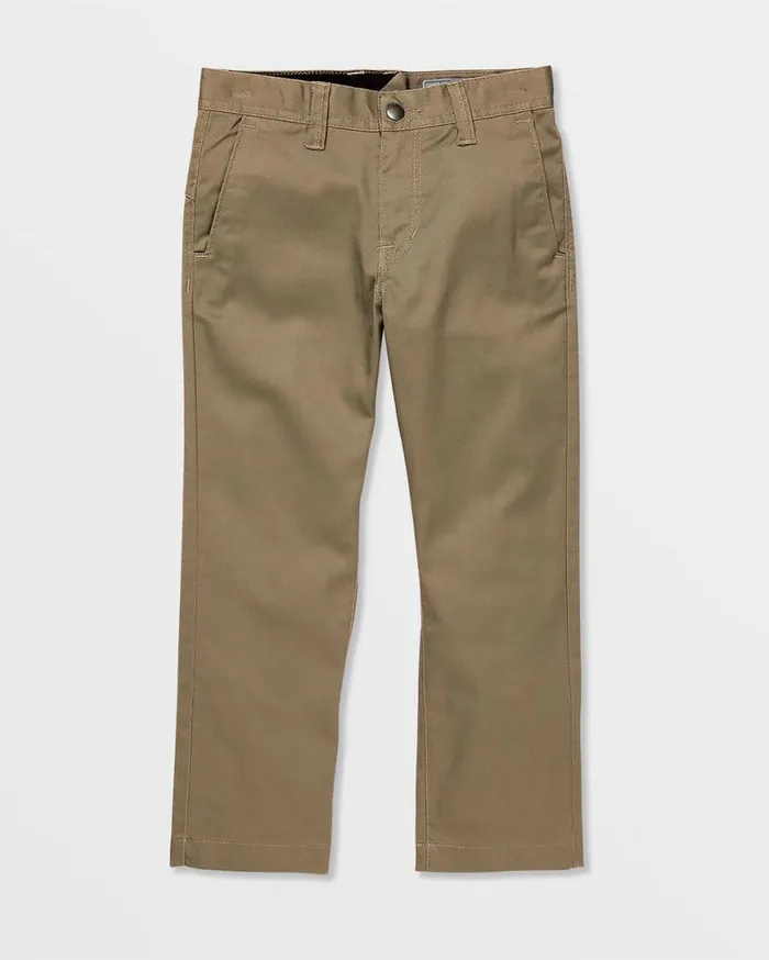 Little Boys Frickin Modern Stretch Pants 8211 Khaki Kids Volcom Pants
