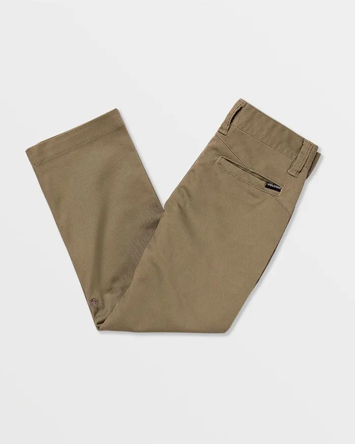 Little Boys Frickin Modern Stretch Pants 8211 Khaki Kids Volcom Pants