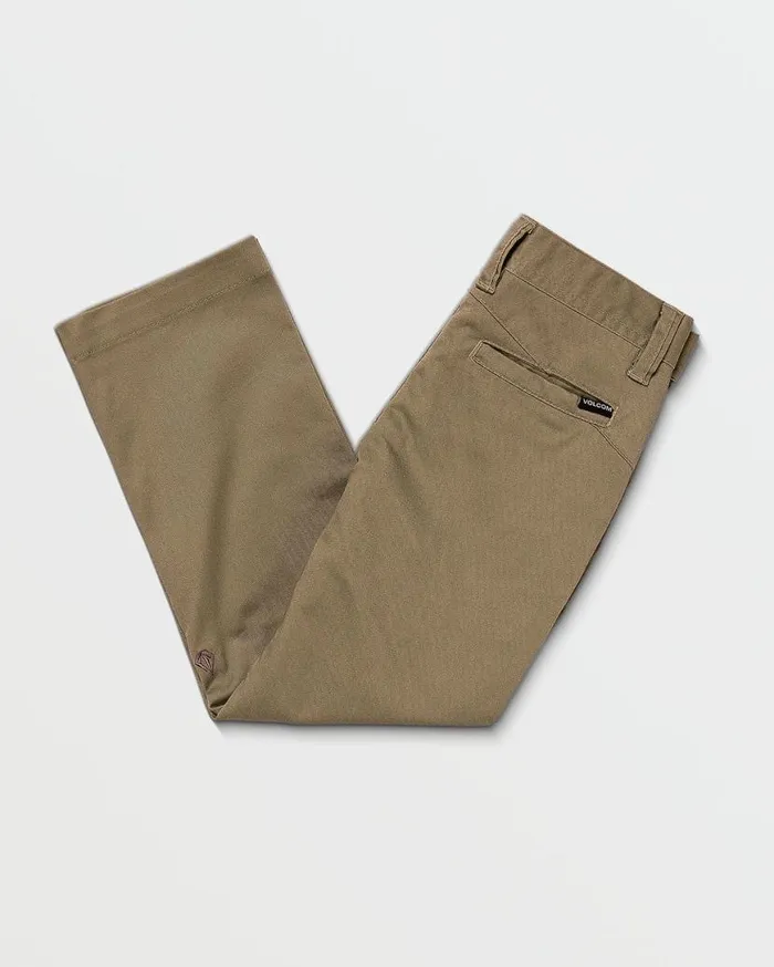 Little Boys Frickin Modern Stretch Pants 8211 Khaki Kids Volcom Pants