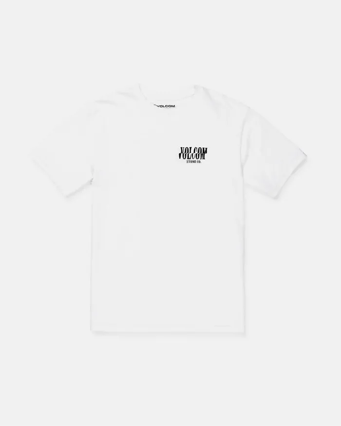 Little Boys Scrambled Channel Short Sleeve Tee 8211 White Kids Volcom TShirts and Tanks Little Boys Scrambled Channel Short Sleeve Tee 8211 White Kids Volcom TShirts and Tanks