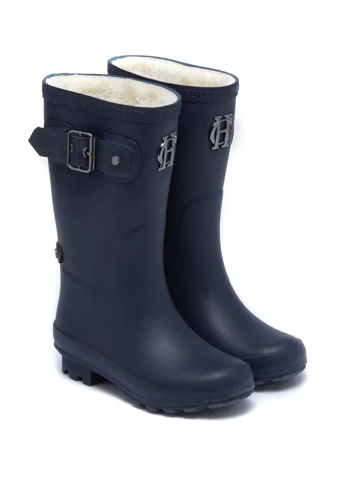 Little Little Gifting Holland Cooper Mini Me 8211 Matte Navy Wellies Matte Navy Little Little Gifting Holland Cooper Mini Me 8211 Matte Navy Wellies Matte Navy