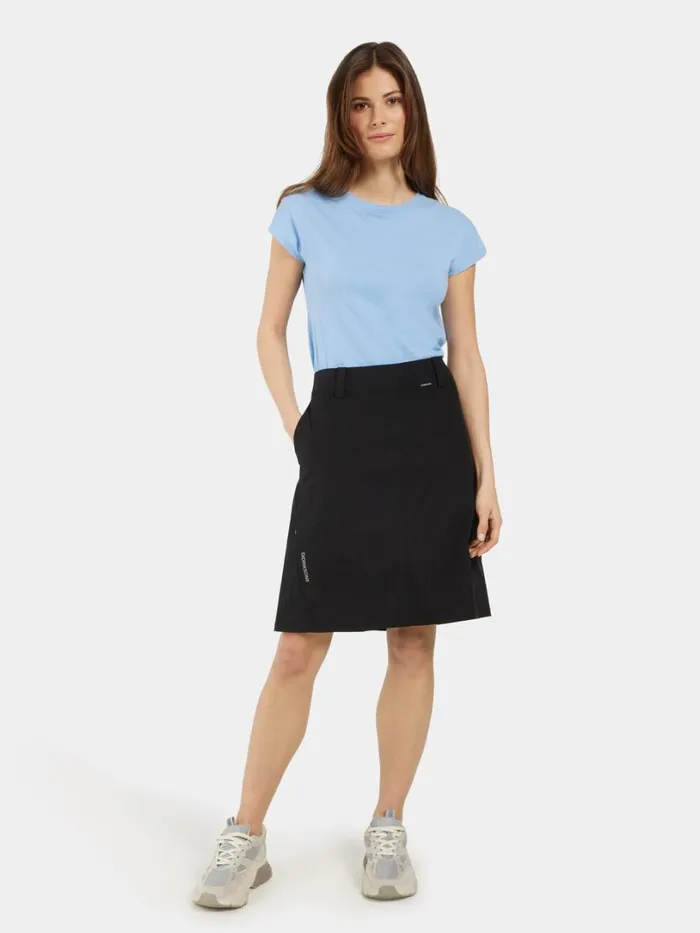 Liv Skirt Black Women Didriksons Skirts