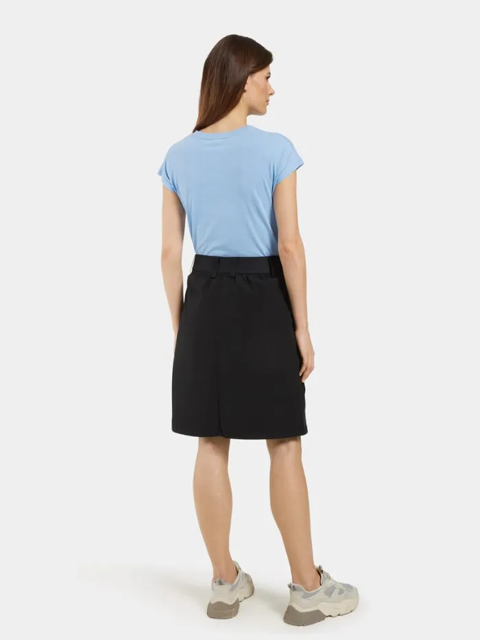 Liv Skirt Black Women Didriksons Skirts