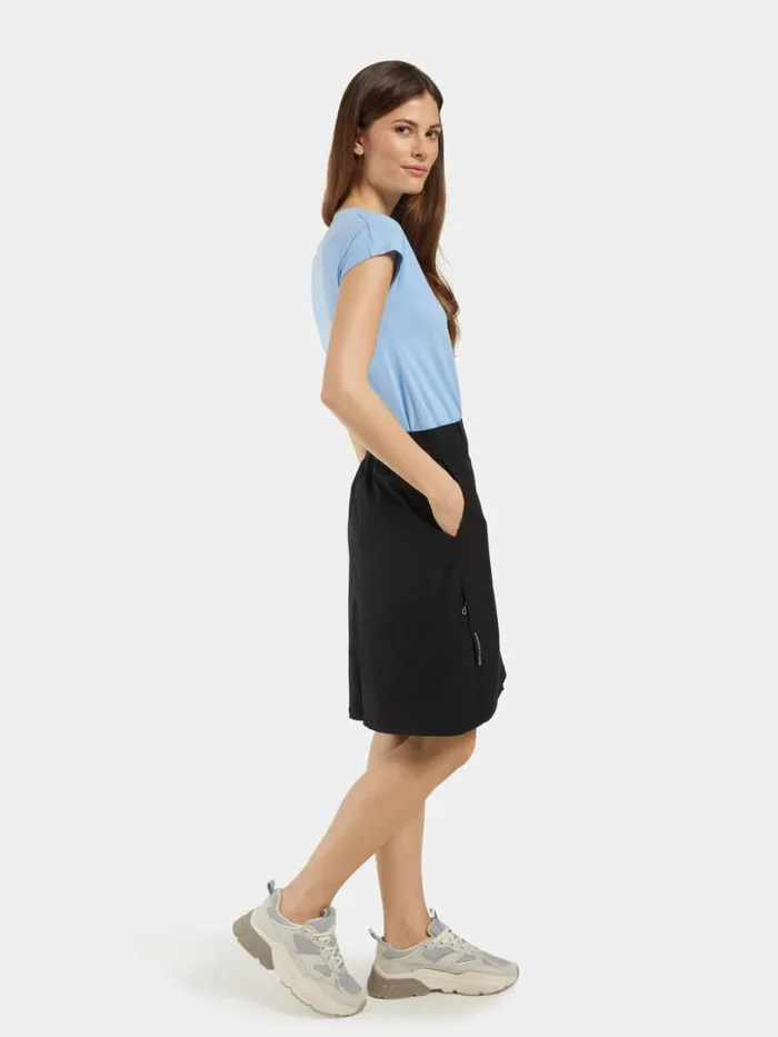 Liv Skirt Black Women Didriksons Skirts