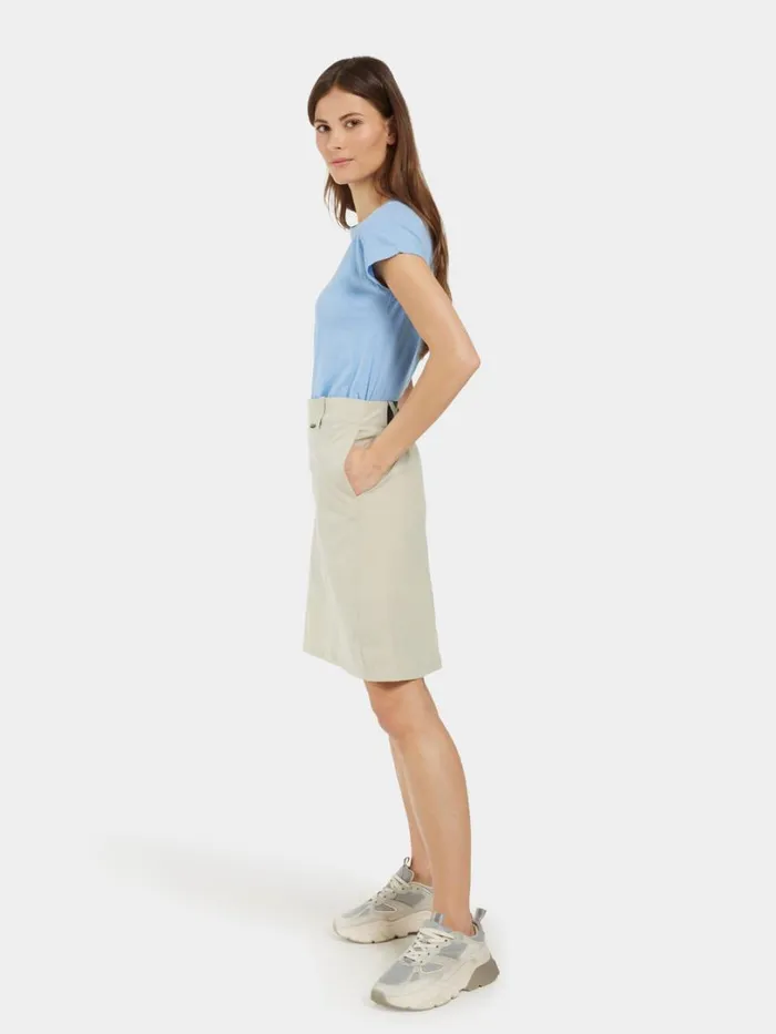Liv Skirt Light Beige Women Didriksons Skirts