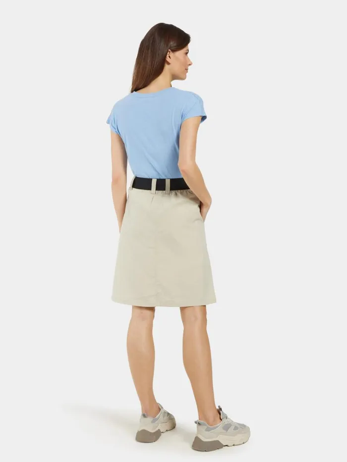 Liv Skirt Light Beige Women Didriksons Skirts