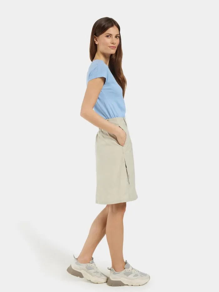 Liv Skirt Light Beige Women Didriksons Skirts