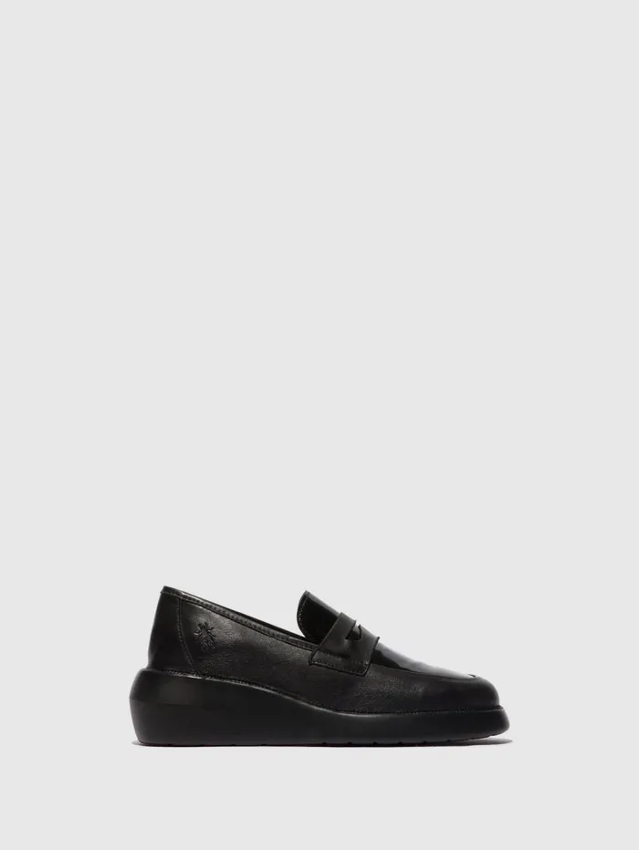 Loafers Shoes BLAR513FLY BLACK Women Fly London Shoes