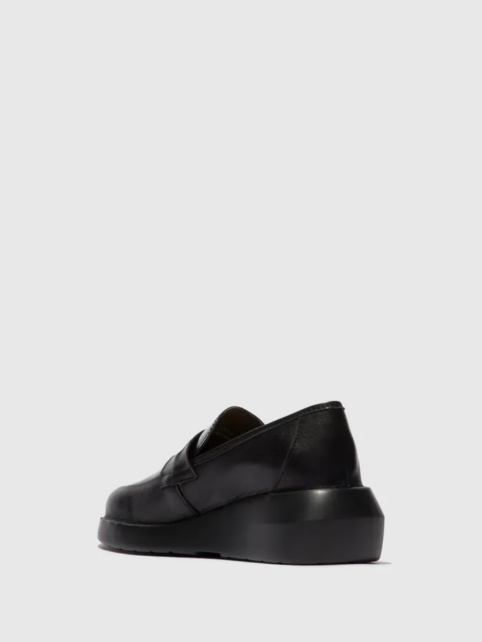 Loafers Shoes BLAR513FLY BLACK Women Fly London Shoes