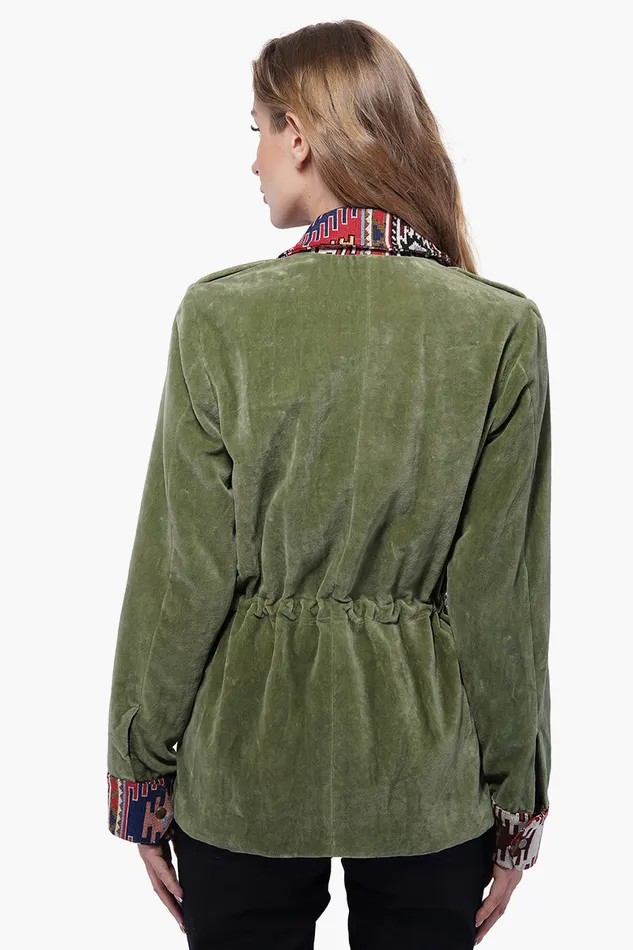 Loden Frost Jacquard Parka Jacket Women Jackets America and Beyond Loden Frost Jacquard Parka Jacket Women Jackets America and Beyond