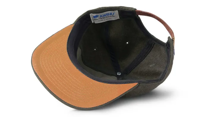 Logo Cap 8211 Dark Olive Brown Sugar Men Karhu Caps