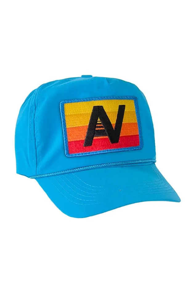 Logo Rainbow 8211 Vintage Nylon Trucker Hat WomenMen Aviator Nation Trucker Hats