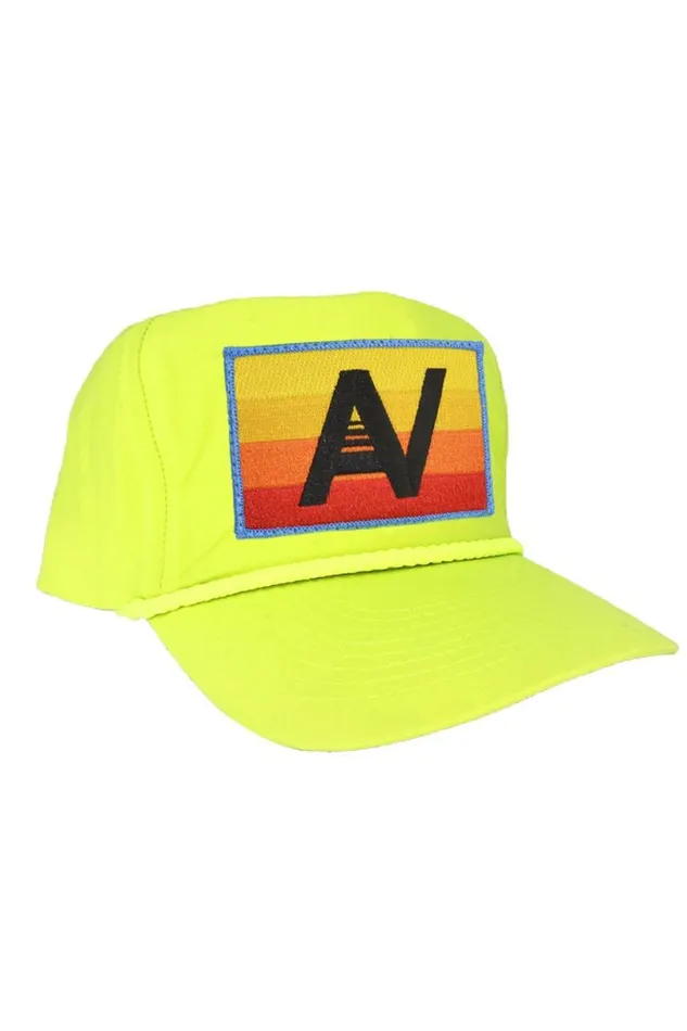 Logo Rainbow 8211 Vintage Nylon Trucker Hat WomenMen Aviator Nation Trucker Hats