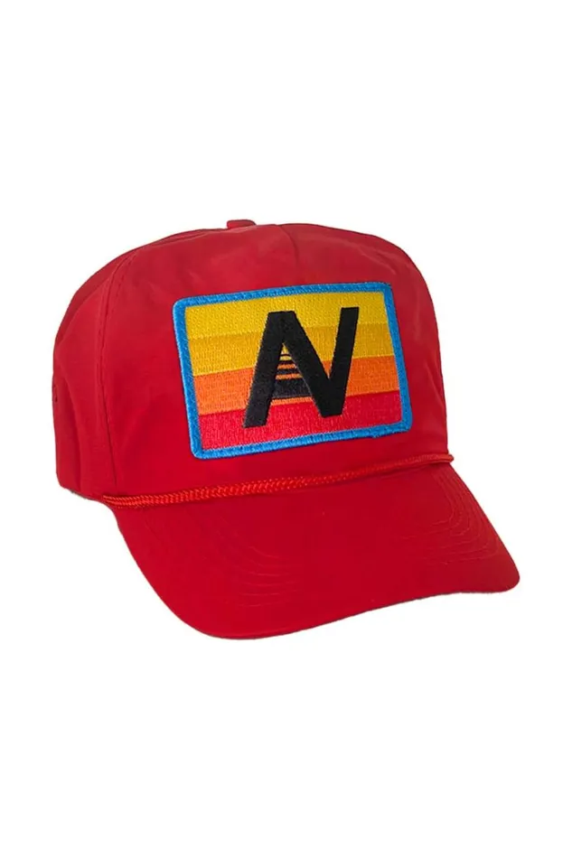 Logo Rainbow 8211 Vintage Nylon Trucker Hat WomenMen Aviator Nation Trucker Hats