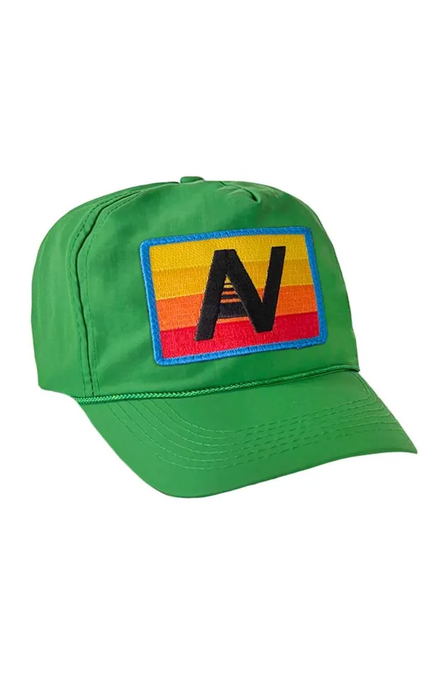 Logo Rainbow 8211 Vintage Nylon Trucker Hat WomenMen Aviator Nation Trucker Hats