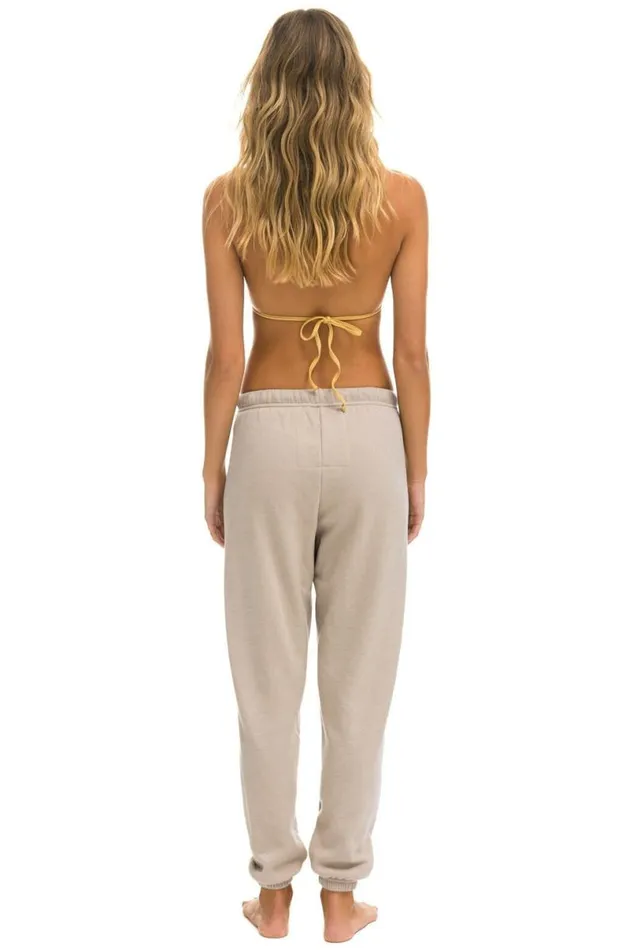 Logo Sweatpants 8211 Sand Women Aviator Nation Sweatpants