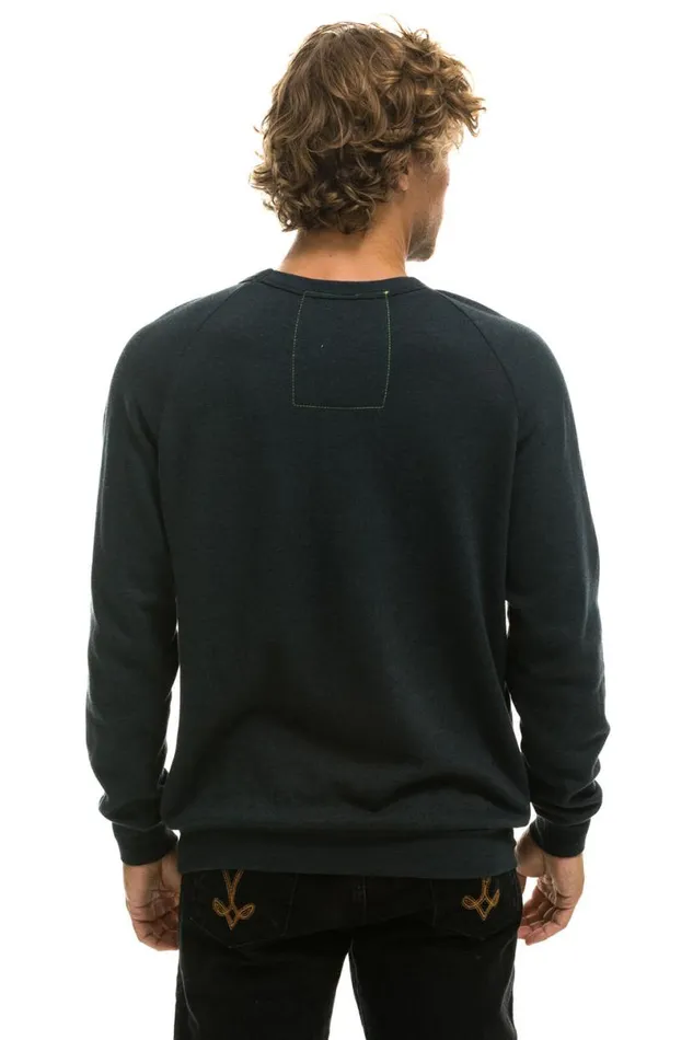 Logo Sweatshirt 8211 Charcoal WomenMen Aviator Nation Sweatshirts