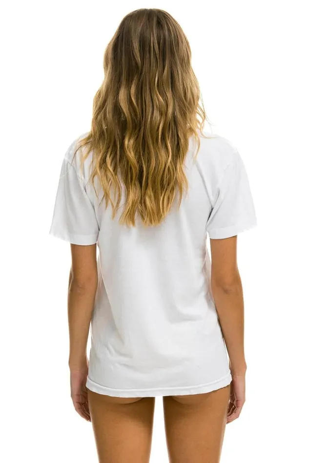 Logo Tee 8211 White WomenMen Aviator Nation Tees